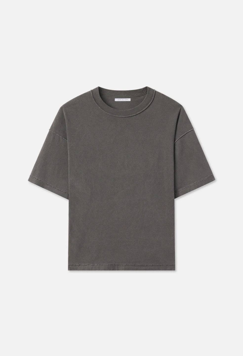 Summer Reversed Cropped Tee Washed Oak