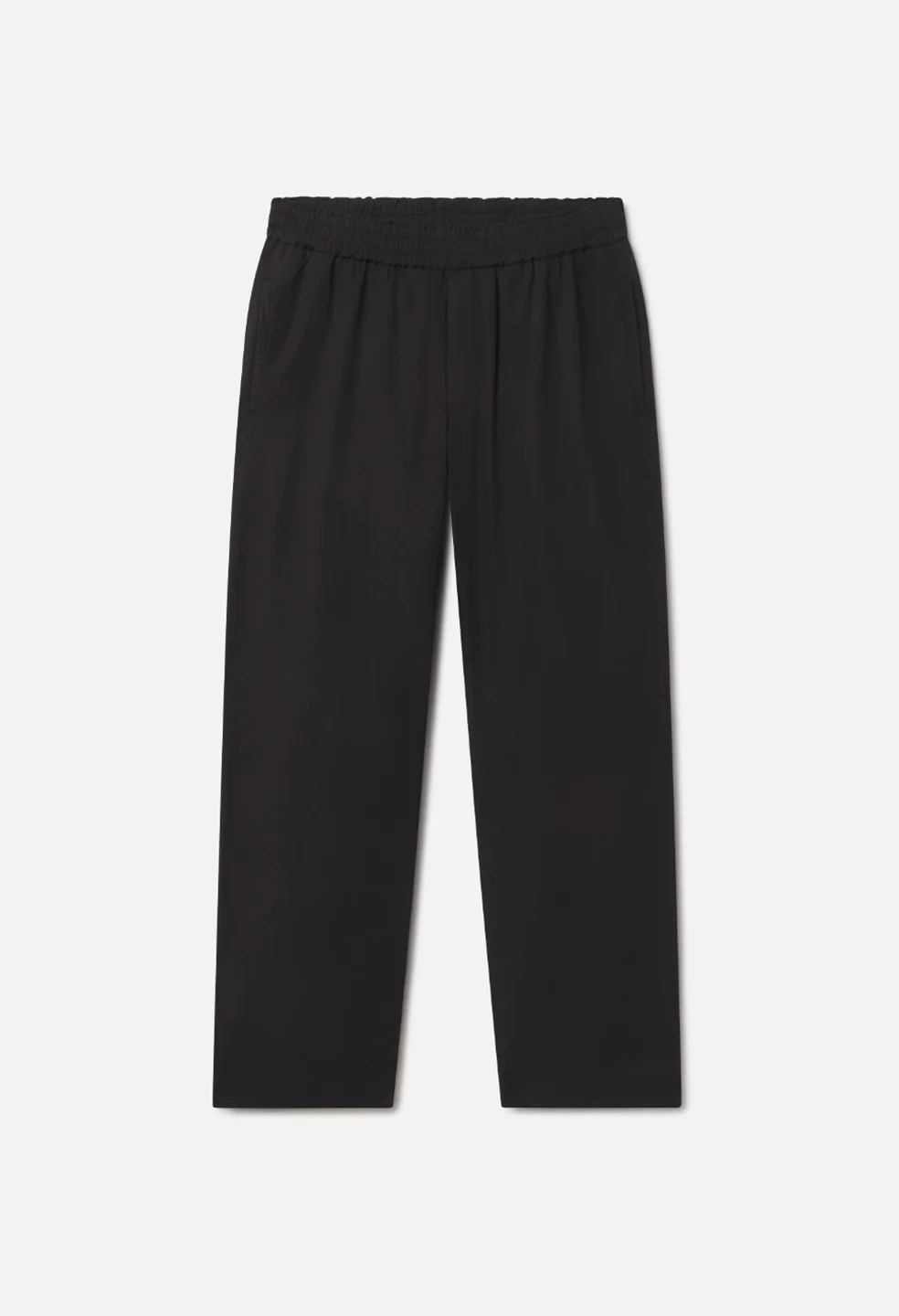 Cotton Easy Trouser Navy